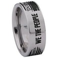 thumbnail image 3 of We The People Tungsten Carbide Ring, 3 of 9