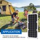 thumbnail image 2 of Car Van Boat Caravan Trickle Battery Charger Solar Charging Panel, 2 of 5
