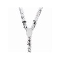 thumbnail image 3 of CTM  Elastic Sequins Clip-End Suspenders (Women), 3 of 3
