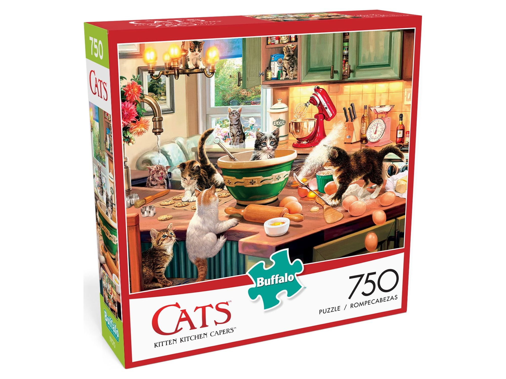 Kitten Distraction 750 Piece Jigsaw Puzzle by Buffalo Games