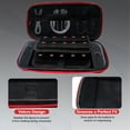 thumbnail image 6 of YUOY Carrying Case for Nintendo Switch 2 (2025)，Travel Bag for Nintendo Switch 2 Accessories with 2 HD Screen Protectors, Black, 6 of 7