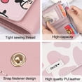 thumbnail image 3 of Small fresh and cute new simple three-fold wallet, 3 of 5