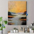 thumbnail image 4 of Qisvanset Abstract Landscape Canvas Wall Art Print 15.75x11.81 Inches, 4 of 8