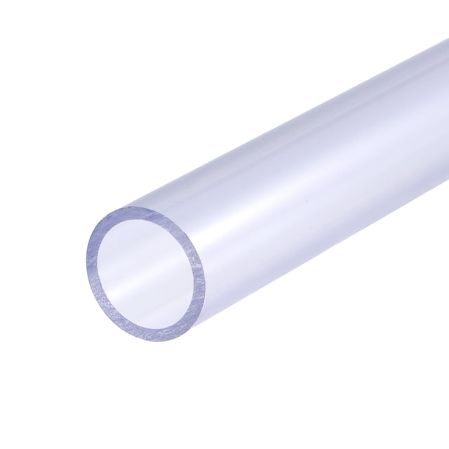 Unique Bargains 20mm ID x 25mm OD 0.5m Clear PVC Pipe Rigid Water Pipe