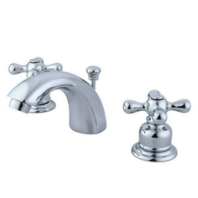 Kingston Brass GKB941AX Water Saving Magellan Mini Widespread Lavatory Faucet, Polished Chrome