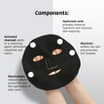 thumbnail image 5 of Iroha Nature, Face Sheet Mask for Skin Care with Activated Charcoal - Pack of 5 Pieces, 5 of 7