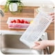 thumbnail image 3 of Contenedor de almacenamiento de alimentos PP transparente, multifuncional, apilable, accesorios de conservación para refrigerador con escurridor, 3 of 8