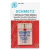 Schmetz Double Metallic Machine Needle -Size 2.5/80 1/Pkg