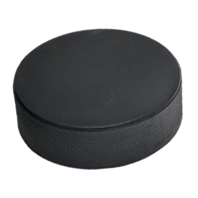 amagogo Durable Black Ice Hockey Puck PU Material Practice Accessory for Competitive and