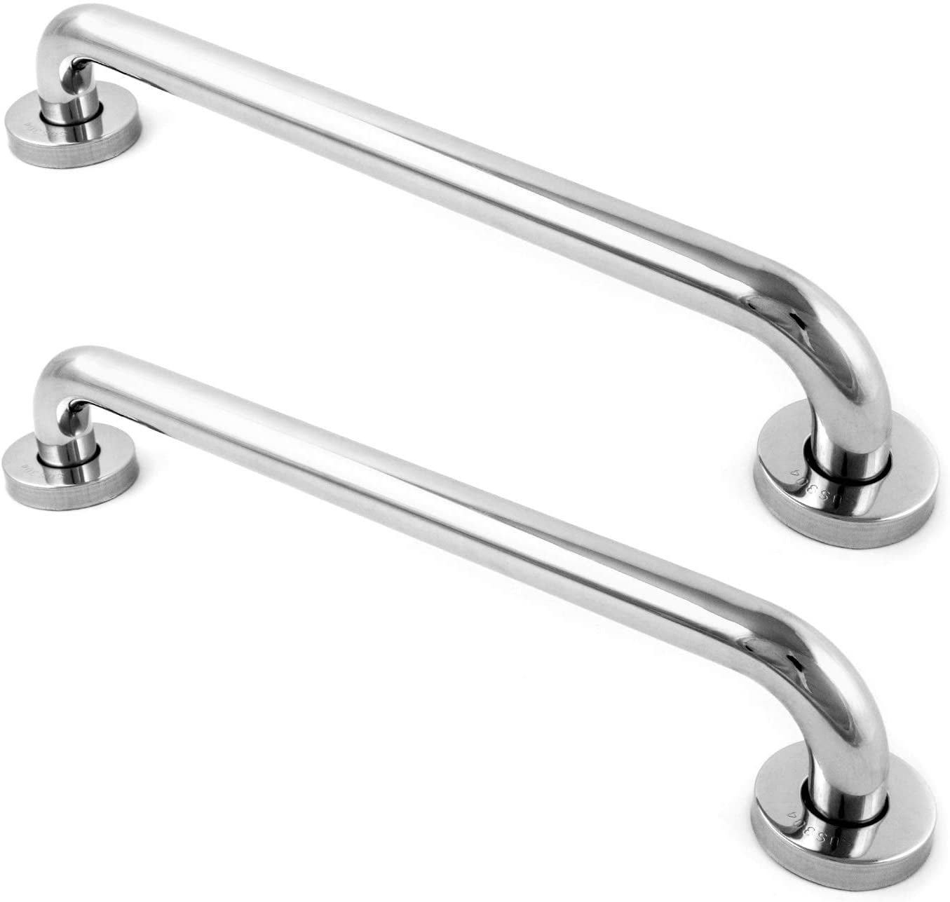 Sepeda 2 Pack 16 Inch Shower Grab Bar, Stainless Steel Bathroom Grab