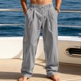 thumbnail image 2 of Mens Sweatpants with Pockets - Mesh Open Bottom Athletic Joggers for Men Loose Fit Gym Workout Running Casual Pants,mesh sweatpants Grey M, 2 of 6