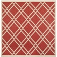 thumbnail image 6 of SAFAVIEH Outdoor CY6923-248 Courtyard Collection Red / Bone Rug, 6 of 9