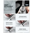 thumbnail image 2 of Wowow Touchless Single-Handle Pull Down Sprayer Kitchen Faucet, Mobile Motion Sensor Kitchen Sink Faucet in Brushed Nickel, 2 of 5