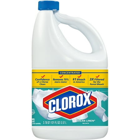 Clorox Bleach, Clean Linen Scent, 121 Ounces - Walmart.com