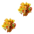 thumbnail image 1 of Naiovety Flores de plástico verde con hojas, plantas de césped Artificial, follaje de hojas de arbusto falso para el hogar, decoración de boda, No.06 2piezas Naiovety CBP098739, 1 of 1