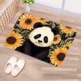 thumbnail image 5 of Panda Non-Slip Machine Washable Polyester Floor Carpet Office Rug Chair Mats, 5 of 6