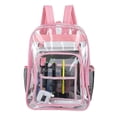 thumbnail image 2 of PENGXIANG Transparent School Bag Waterproof Backpack Clearview Travel Backpack Spacious Waterproof Stain-resistant Bag with Visible, 2 of 5