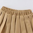 thumbnail image 6 of NIEWTR Girls Uniform Pleated Skirt Elastic Waist Plaid A-line Skirts Tennis Sport Casual Dress Outerwear for Girl 3-14 Years(A01-Black,14-15 Years), 6 of 7
