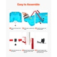 thumbnail image 4 of VEVOR Panier de Basket pour Enfants Hauteur Réglable Terrain de Basket Portable pour Enfant Extérieur, 4 of 9