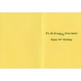 thumbnail image 2 of Designer Greetings Caution Speed Limit Sign Funny Age 40 / 40th Birthday Card, 2 of 2