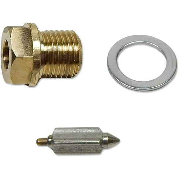 Carburetor Float Valve Needle and Seat Set Fits Honda 0118-204