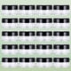 thumbnail image 1 of YOSADIER 60Ud Recipientes Plásticos Para Cosméticos Negro Redondo Resistente Para Uso Portátil, 1 of 7