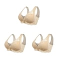 thumbnail image 2 of Sujetador de encaje Minnieouse Beauty Back Cómodo Push Up Seamless color desnudo 3XL, 2 of 6