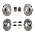 thumbnail image 1 of CMX Front Rear Disc Brake Rotors and Ceramic Pads Kit for Car Honda Civic K8C-101157, 1 of 11