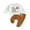 White, variant on ZINTAOZT Toddler Baby Boys Halloween Outfits Mr Steal Your Pumpkin Sweatshirts Tops Casual Pants Set 2Pcs Fall Clothes