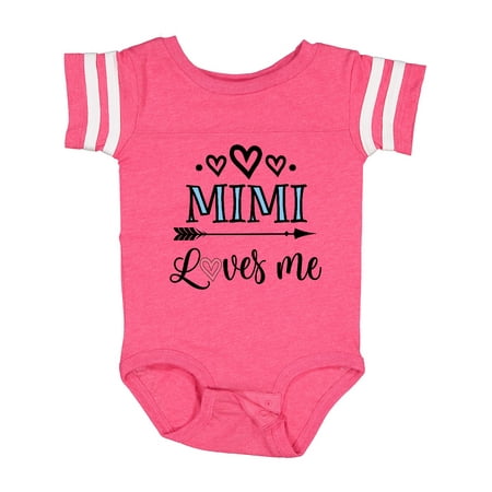 

Inktastic Mimi Grandma Loves Me Gift Baby Girl Bodysuit