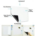 thumbnail image 2 of Dry Erase Magnetic Whiteboard, Flexible Refrigerator Magnet Whiteboard Stain Resistant 18'' x 12'' Fridge Whiteboard Magnet Sheet for Weekly Meal Planner Reminder, Office Teaching Practice Writing, 2 of 8
