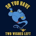 thumbnail image 2 of Men's Aladdin Genie Two Wishes Left  Sweatshirt, 2 of 4