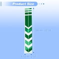thumbnail image 3 of Unique Bargains Front Fender Arrow Sticker Decoration Motorcycle Warning Reflective Tape Waterproof Pet Reflective Material Green 1 Pcs 34 cm x 5.5 cm, 3 of 6