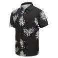 thumbnail image 3 of Camisas casuales de verano para hombre, ropa con estampado 3D, camisas hawaianas de playa, camisetas de manga corta Y2K, ropa vintage, blusa con solapa, 3 of 5