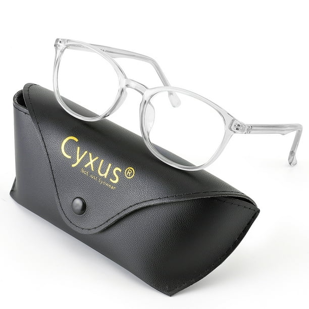 Cyxus Retro Filtro de Luz Azul para Lentes Antireflejantes Gafas para Computadora Anti Tensión de Ojos CP 8561T34 Cyxus Style