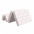thumbnail image 2 of Owls Foldable Mattress, Birds Stars Moon Pastel, 74.8" x 39.4", Almond Green Pink Tan, by Ambesonne, 2 of 6