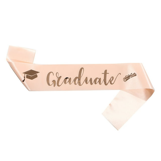 YOUSNH I Graduated Sash Graduation Sash Graduation Party Supplies Graduation Party Sash Decoration Graduate Party Supplies Sash Shawls Wraps RG2 S