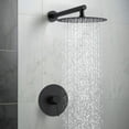 thumbnail image 3 of Kibi Circular Pressure Balanced Single Function Shower System with Rough In Valve, 3 of 3