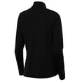 thumbnail image 3 of Women's-Antigua  Black Detroit Lions St. Patrick's Day Intent Quarter-Zip Pullover, 3 of 4