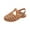 Brown, variant on Utoimkio Infant Baby Girls Boys Soft Summer Sandals Casual Dress Shoe Anti Slip Rubber Sole Outdoor Flats Toddler First Walker Shoes