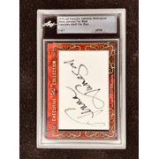 Jenna Jameson and Tori Black 2018 Leaf Masterpiece Cut Signature certified autograph card 1/1 JSA