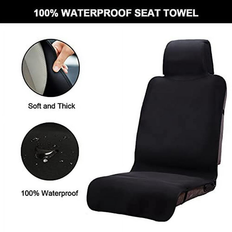 Premium Waterproof Seat Cover Towel - INFANZIA Upgraded Car Seat Towel  Protector Neoprene Universal Fit, 100% Washable & Removable Non-Slip Sweat  Carseat Towel Covers, Perfect for Gym/Yoga/Workout 