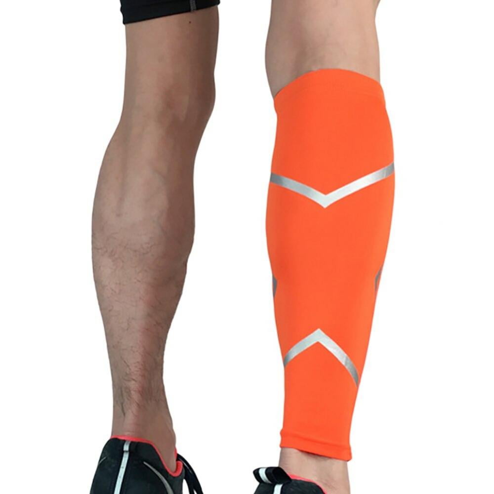 Smilelolly Colorful Orange and Lemon Calf Compression Sleeves Helps Calf Guard Leg Sleeves for Men Women