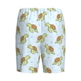 thumbnail image 2 of Lsque Cartoon Sea Turtle Mens Sleep Pajama Shorts,Short Pajama Pants, Cotton Ultra-Soft Knit-XX-Large, 2 of 9