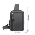 thumbnail image 3 of hengsof Mini Sling Bag Men Women Small Water Proof Crossbody Bag Casual Phone Chest Bag For Travelling Hiking, 3 of 6