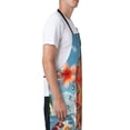 thumbnail image 3 of Naloa Refreshing Citrus Splash Apron Kitchen Aprons with Pockets for Women Men Chef, 3 of 8
