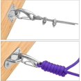 thumbnail image 3 of 6pcs 304 Stainless Steel Spring Snap Hook Clip 50mm/1.96" Stainless Steel Snap Link Snap for Flagpole Hardware, 3 of 5
