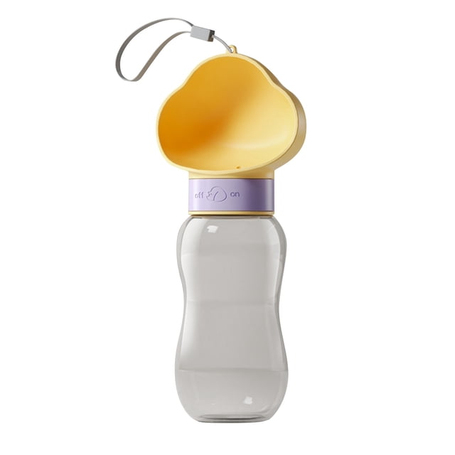 Taza de agua para salida de perros, hervidor de agua para perros, vaso portátil, botella de agua para pasear perros, taza de agua para alimentación de mascotas, agua potable 600ML