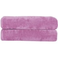 thumbnail image 3 of Beach Towels Terry Velour 30x60 2-Pack (Lavender PMS 2563-C) 11.0 Lbs per Doz 100% Cotton, 3 of 3