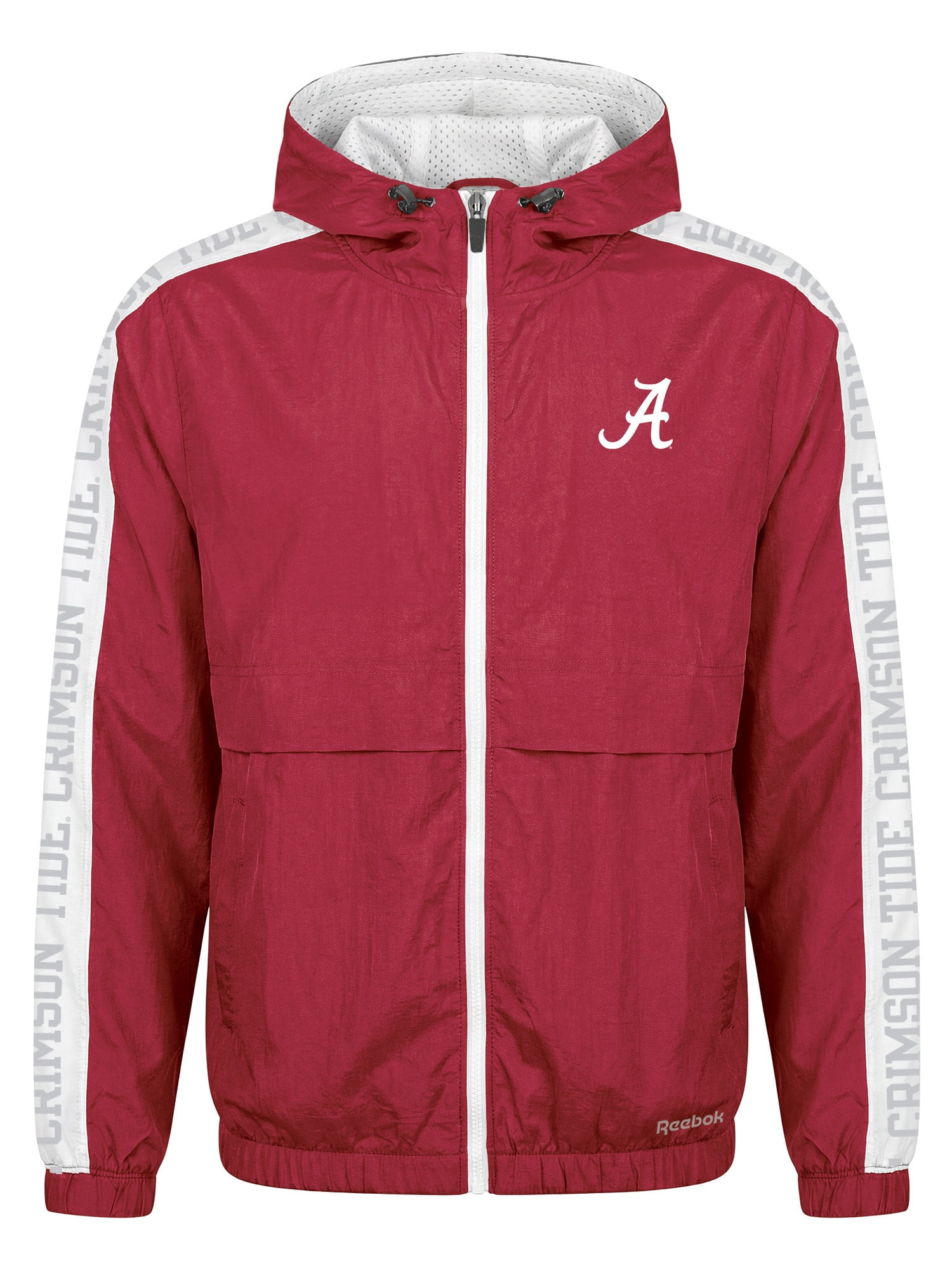 Alabama Crimson Tide Reebok Womens Colorblocked Full Zip Jacket